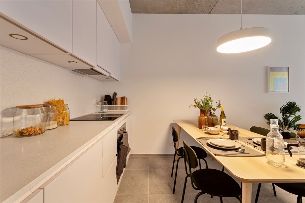 Gelijkvloerse studio met terras