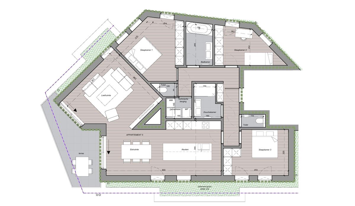 Nieuwbouw Penthouse te koop