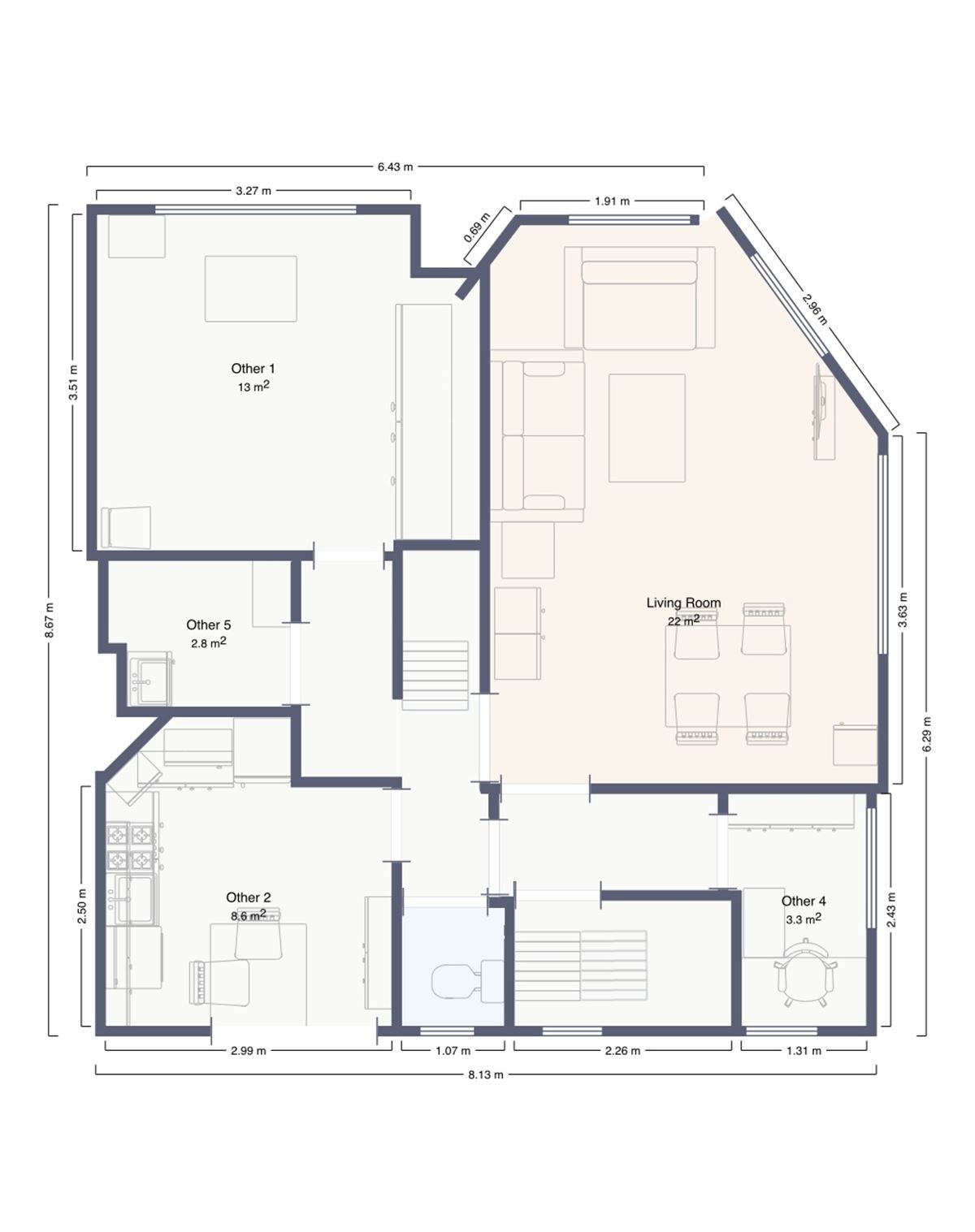 Te Renoveren Meergezinswoning met Garage