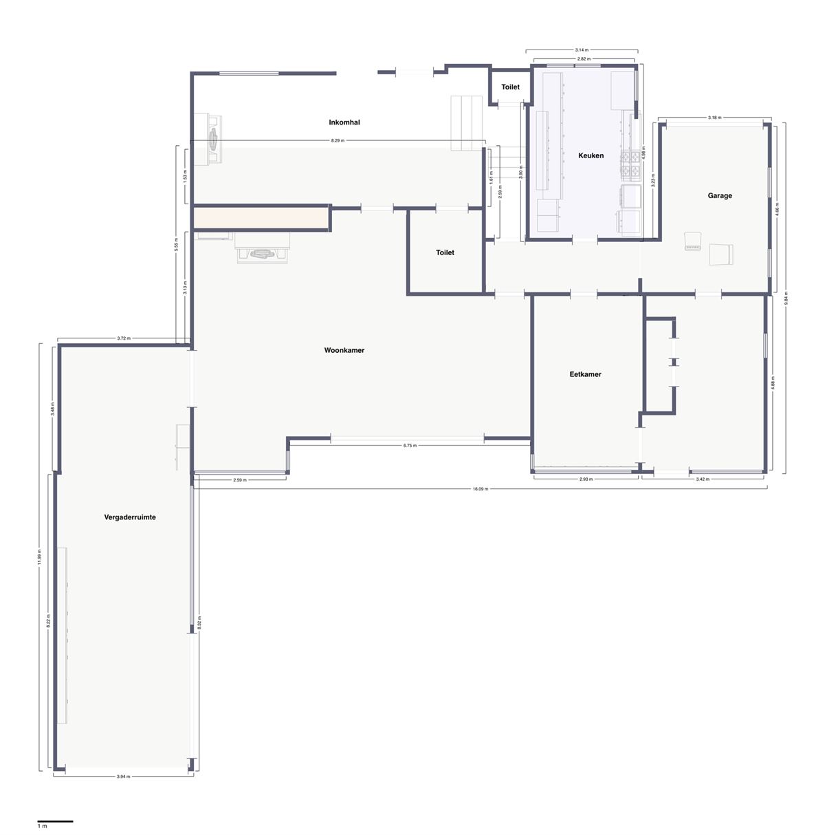 Karaktervolle Villa 1951 met Zuidwestgerichte Tuin