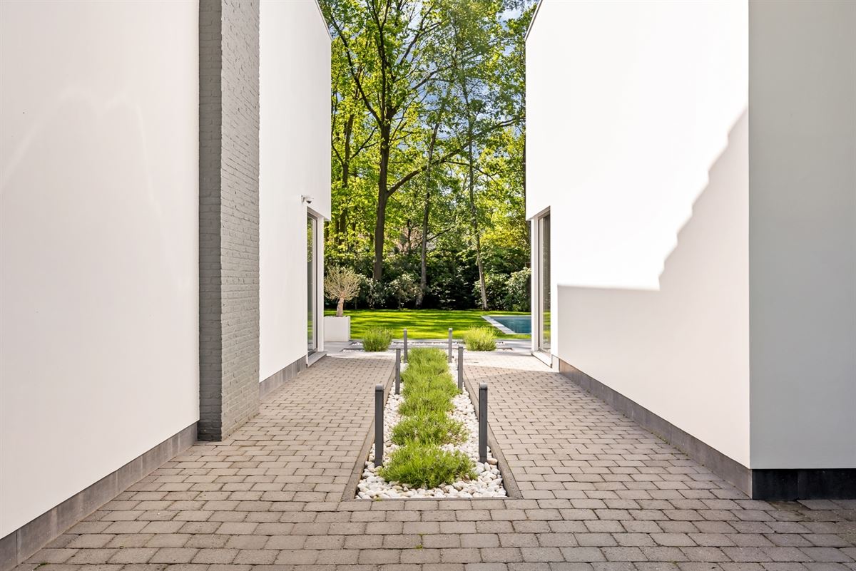 Exclusieve designwoning met zwembad, wellness in Schilde