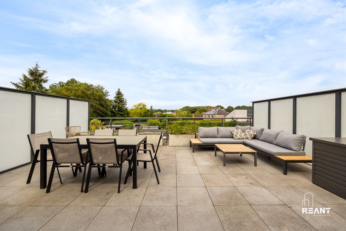 Lichtrijk duplexappartement met mezzanine en ruim terras.