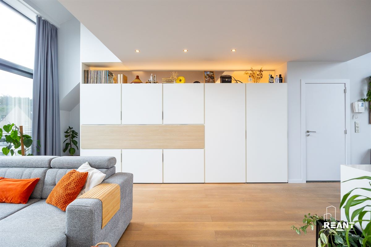 Lichtrijk duplexappartement met mezzanine en ruim terras.