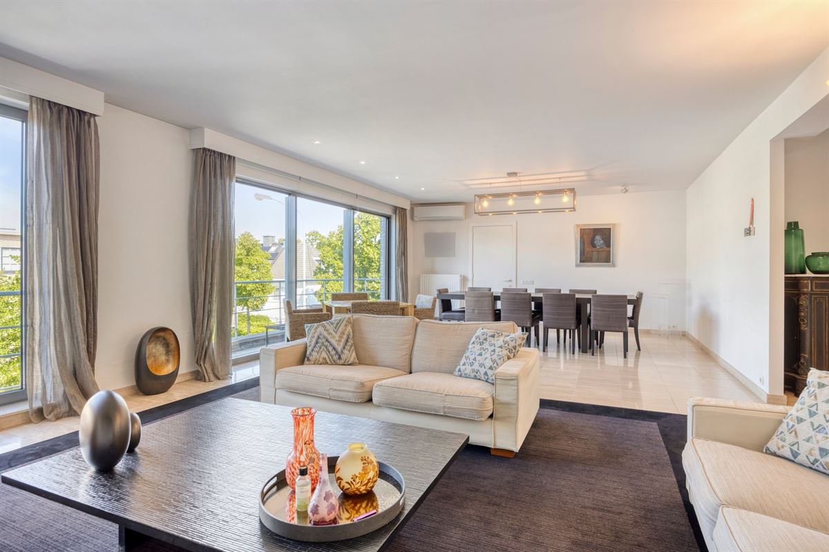 Uitzonderlijk ruim appartement van 160 m²