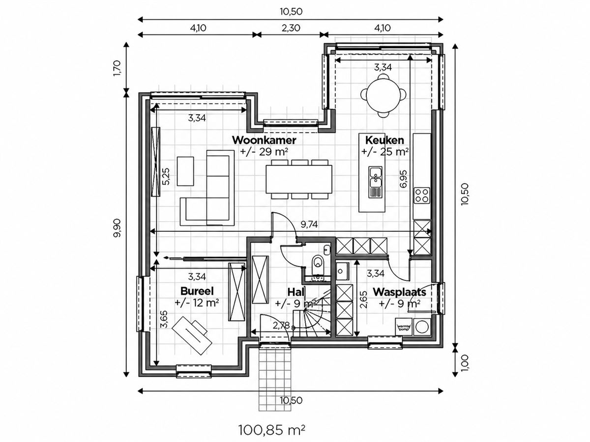Open bebouwing op toplocatie - NIEUWBOUW