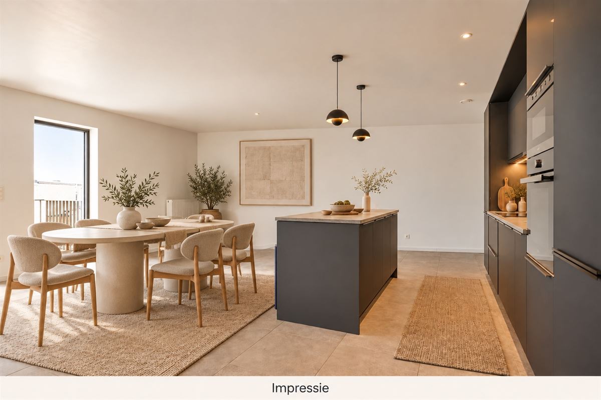 Recent appartement met 3 slaapkamers en twee terrassen!