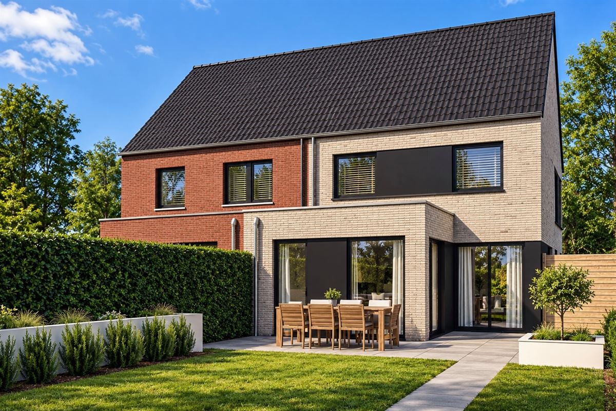Halfopen bebouwing - NIEUWBOUW te Schoten