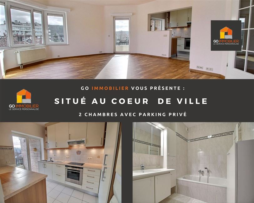 LOUÉ - Appartement d'angle très lumineux avec terrasse et parking