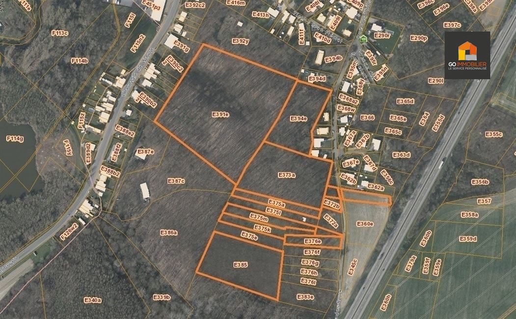 Bois des Vallées : Lot de 12 terrains doté d'une superficie totale de 7 hectares