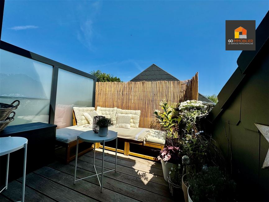 Magnifique lumineux duplex 2 chambres et terrasse!