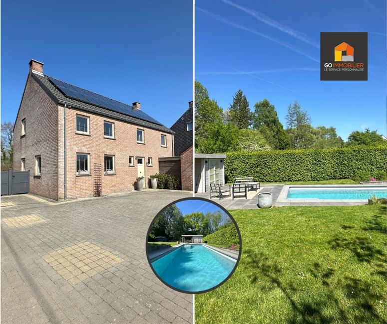 Maison de standing avec piscine plein sud