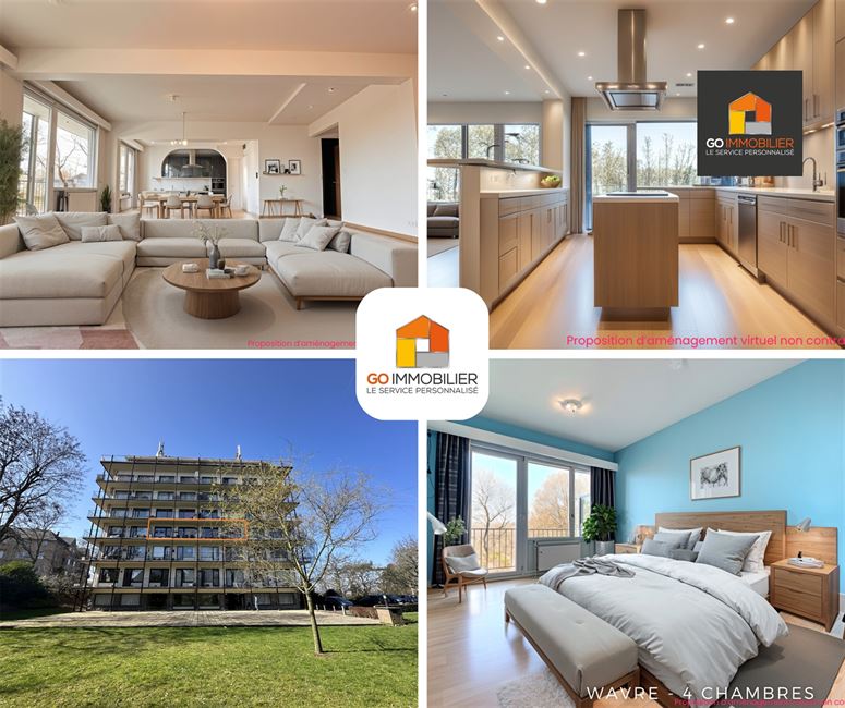 Superbe grand appartement 4 ch avec terrasses