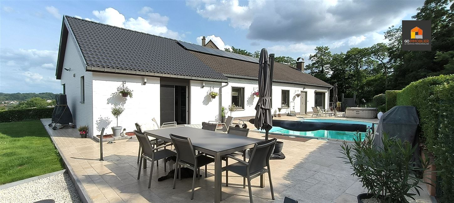 Wavre haut de gamme — piscine chauffée, ascenseur, 5 chambres, 13 ares