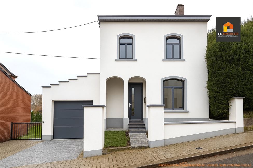 Le Verseau : 4 façades à rénover - 6,70 ares Sud - 5 chambres - Garage