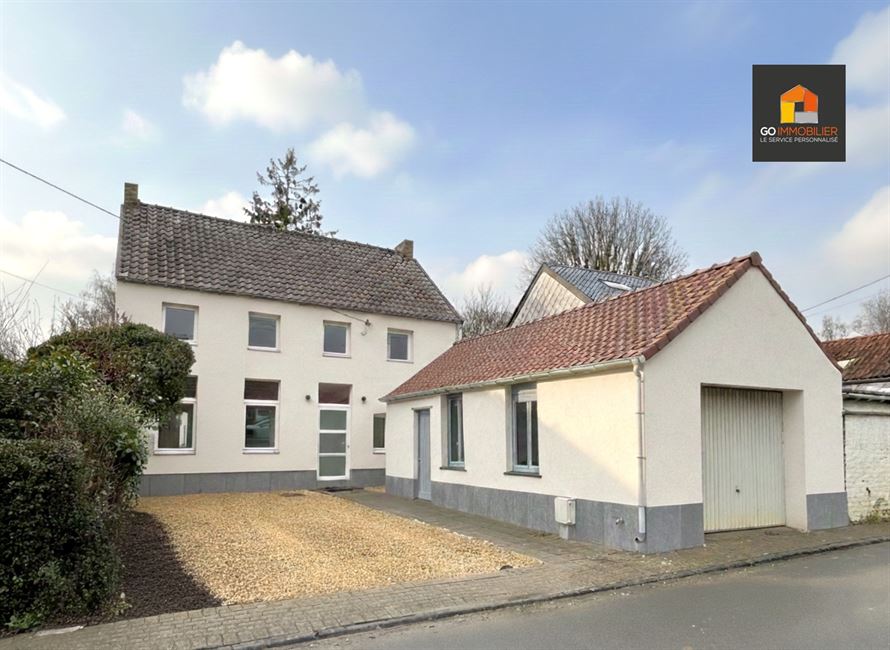 Superbe maison 3 ch rénovée avec terrasse dans le charmant village de Nil-Saint-Vincent !