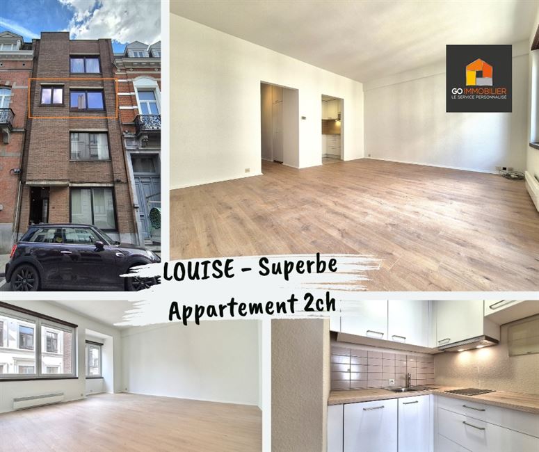 LOUISE - Superbe appartement 2ch fraîchement rénové !