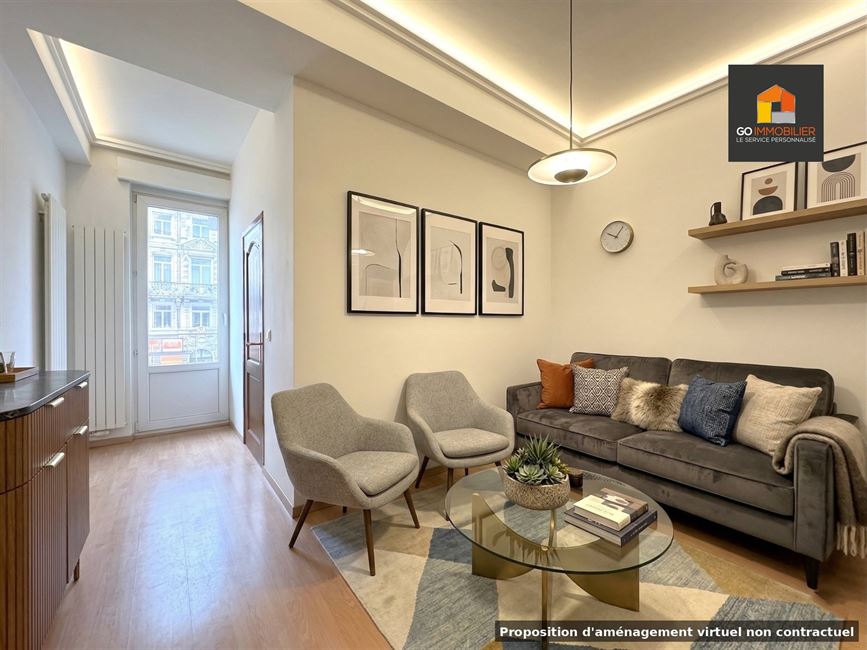 Lemonnier - Appartement 1ch avec espaces polyvalents à deux pas du centre historique et de la Gare du Midi