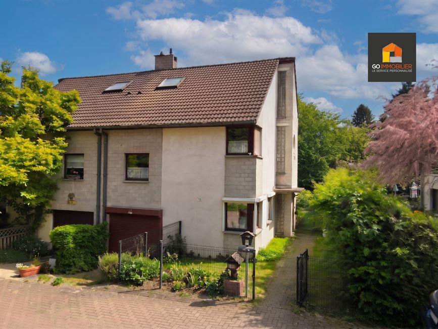 Idéalement située à Evere : Charmante maison 3ch avec jardin et garage !