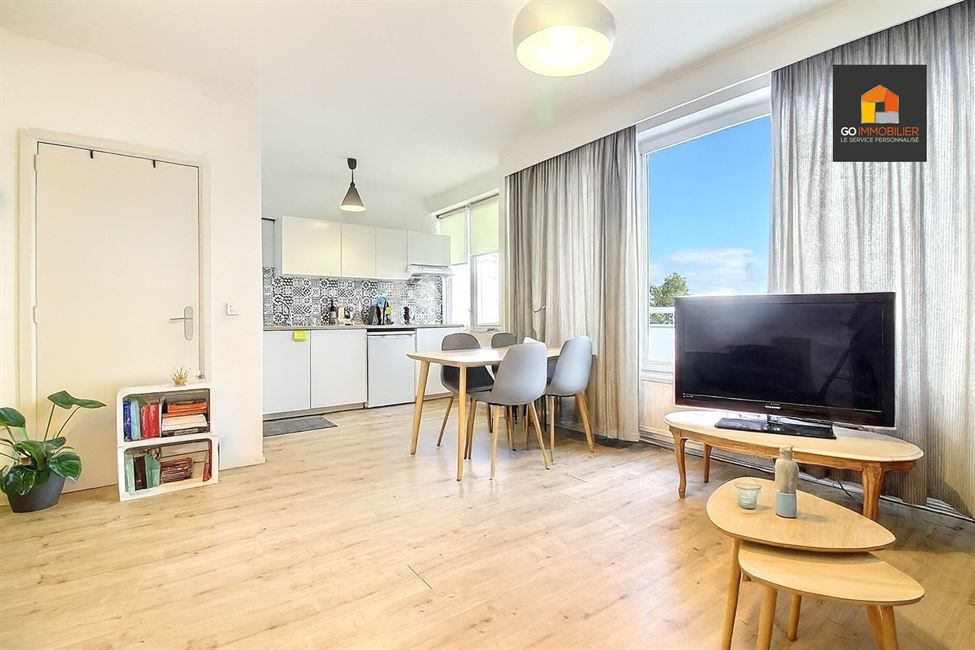 Superbe studio meublé avec vue imprenable sur Bruxelles