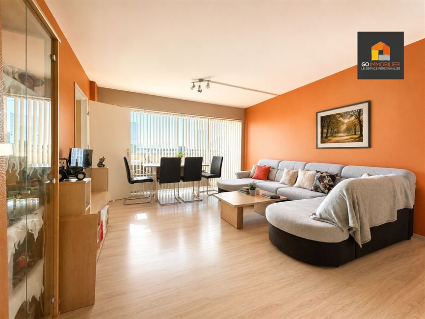 Appartement 2 chambres avec vue sur Bruxelles!  à 1000 BRUXELLES - Réf. 13549