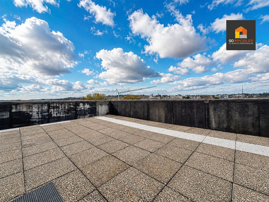 Centre de Wavre - Penthouse 2ch avec vue imprenable ! à 1300 WAVRE - Réf. 13581
