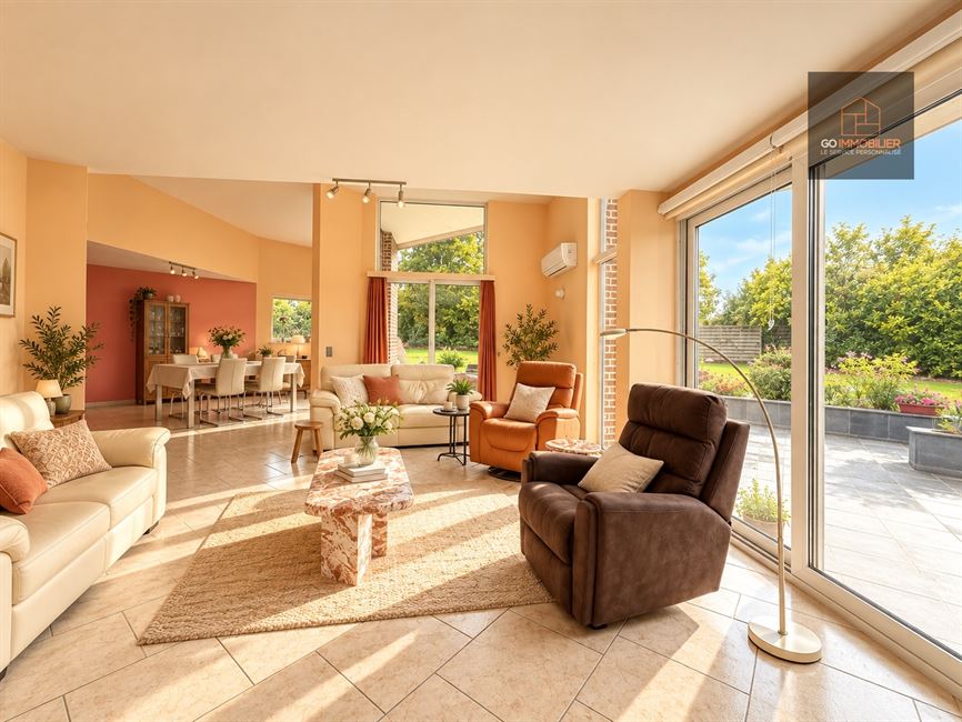 Spacieurse maison 4 chambres sur un magnifique terrain de ± 28 ares !  à 5031 GRAND-LEEZ - Réf. 13645