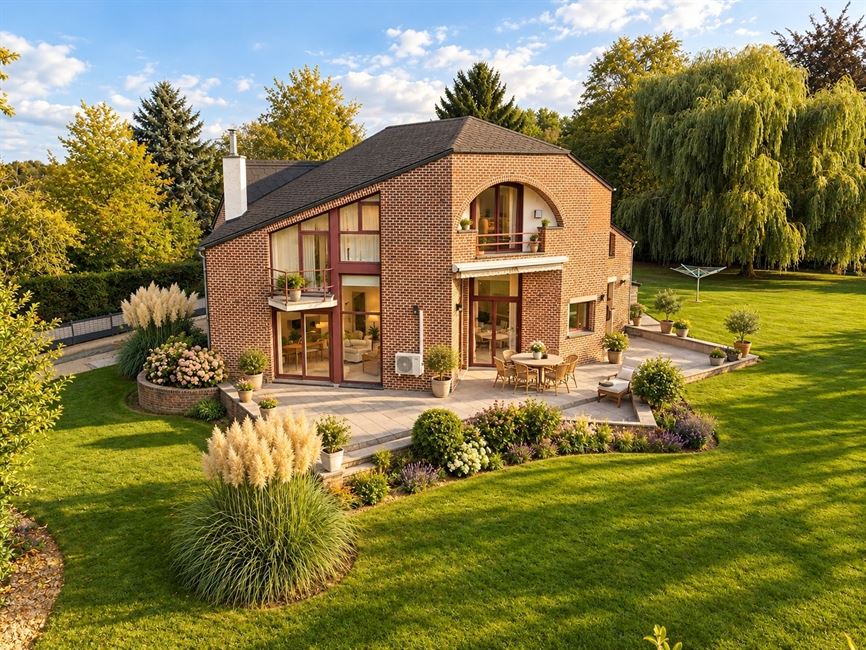 Spacieurse maison 4 chambres sur un magnifique terrain de ± 28 ares !