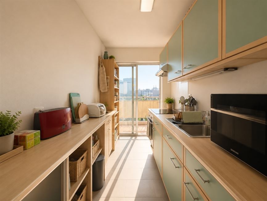 Appartement 2 chambres avec vue sur Bruxelles!  à 1000 BRUXELLES - Réf. 13660