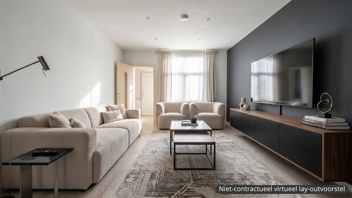 Votre pied-à-terre à la mer : Charmant appartement 1ch avec balcon  à 8400 OSTENDE - Réf. 13661