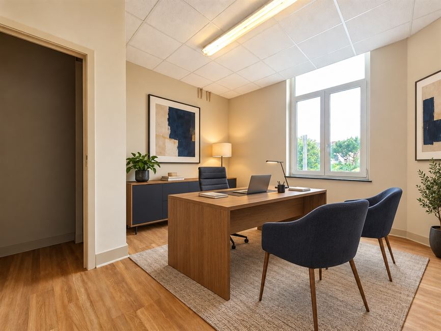 IMMEUBLE bureaux/commerce (Rachat société possible) à 1300 WAVRE - Réf. 13662
