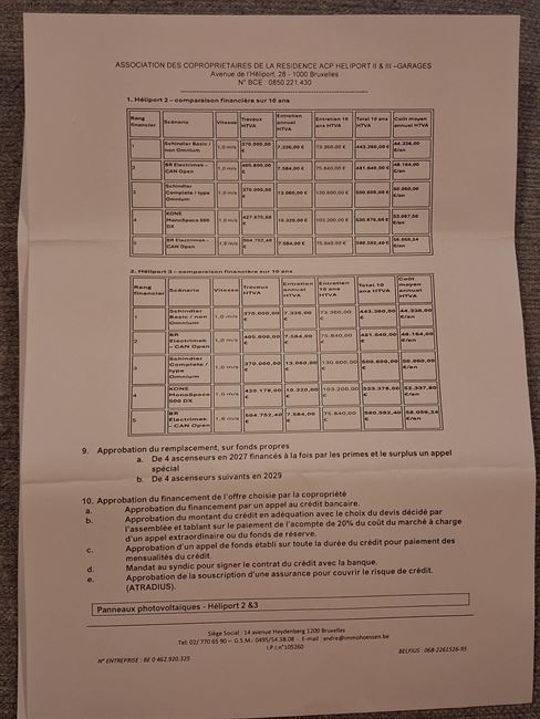 Appartement 2 chambres avec vue sur Bruxelles!  à 1000 BRUXELLES - Réf. 13660