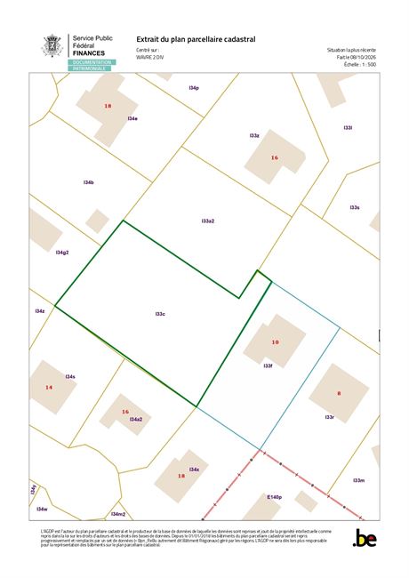 Villa familiale de 5 CH avec suite parentale et double garage à 1300 WAVRE - Réf. 13676