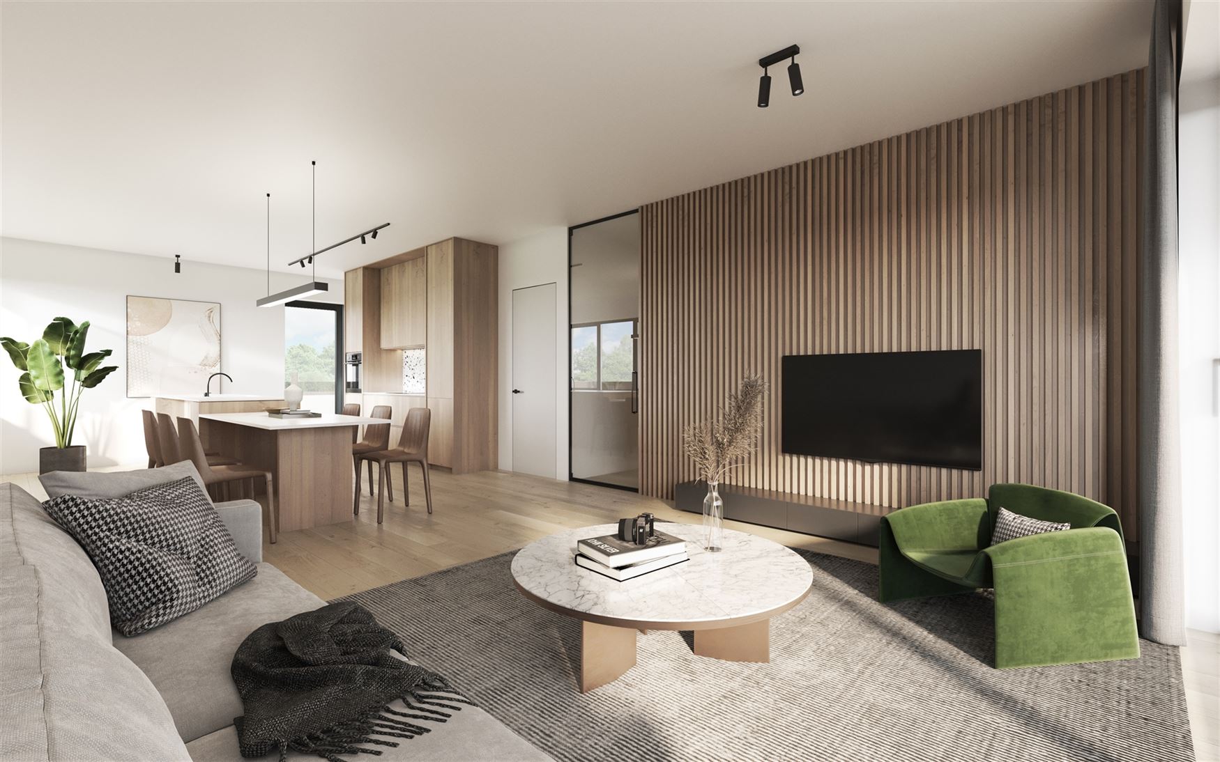 Op zoek naar een ruim, nieuw appartement? In De Baarlekorf staat Residentie 'Sophora' garant voor alle comfort. Je beschikt over 1 slaapkamer, een zui...
