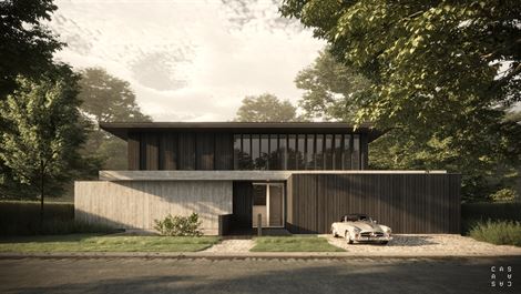 In een rustige, brede laan met volwassen bomen en zonder doorgaand verkeer ligt deze robuuste woning op een royaal perceel van 1.593 m², met maar lie...