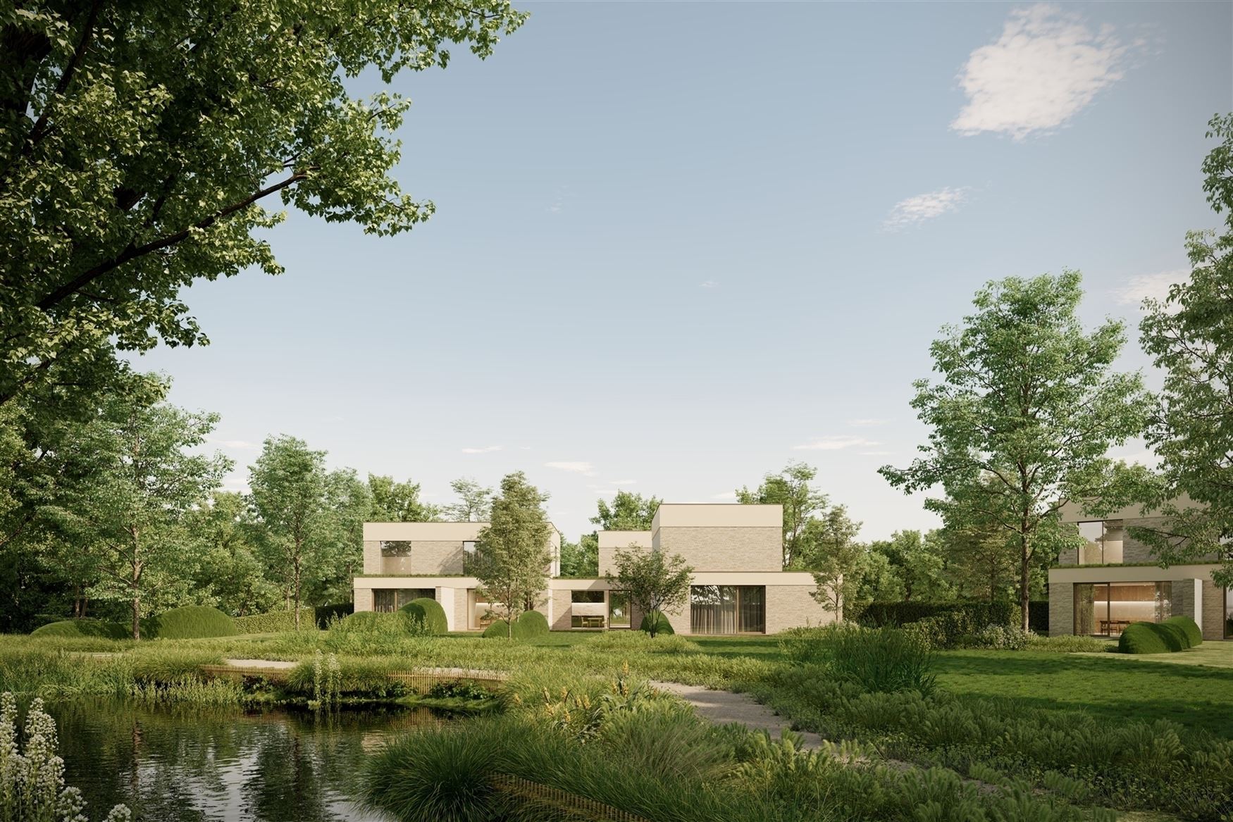 Project Hofstede: zorgeloos genieten van het leven in jouw private oase van groen.

Heerlijk thuiskomen in Hansbeke. Sublieme architectuur nestelt z...