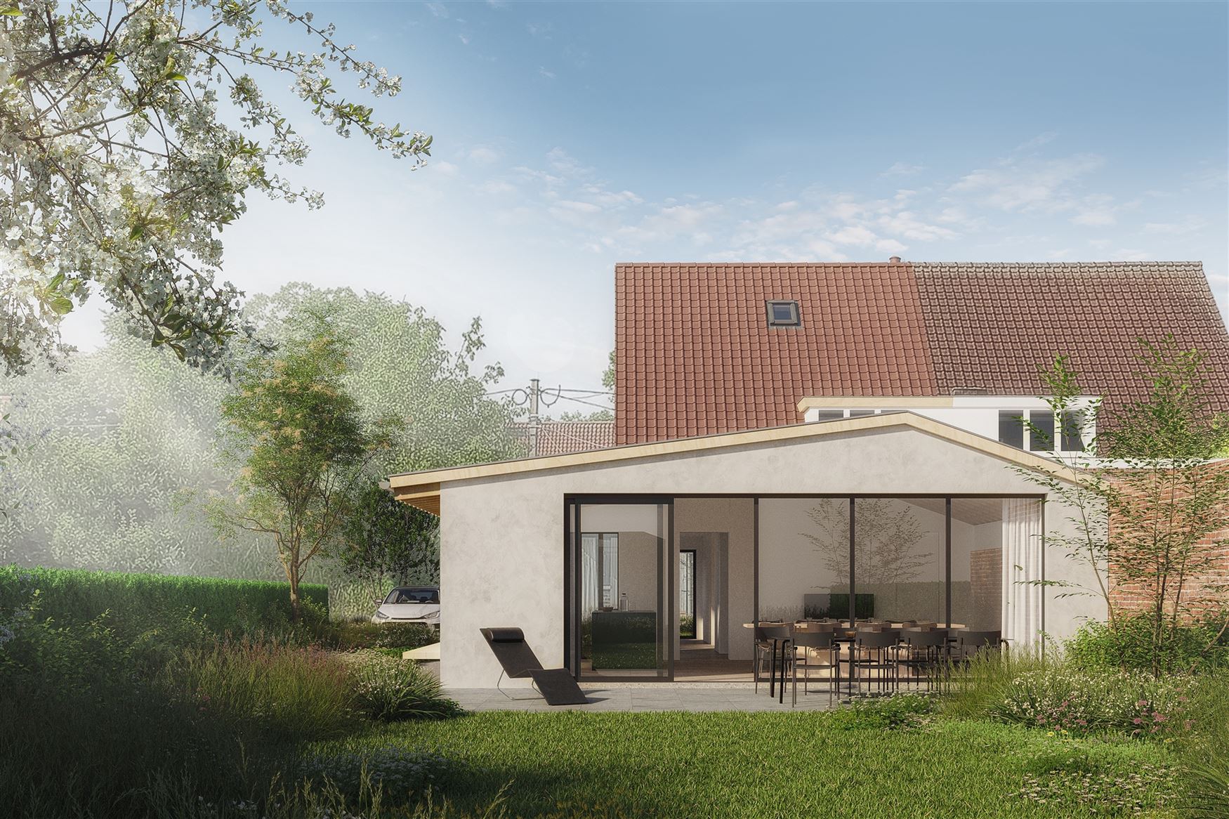 In de Broekstraat in Sint-Martens-Latem krijgt deze woning een volledige renovatie die charme, licht en hedendaags comfort samenbrengt. Een mooie oppo...