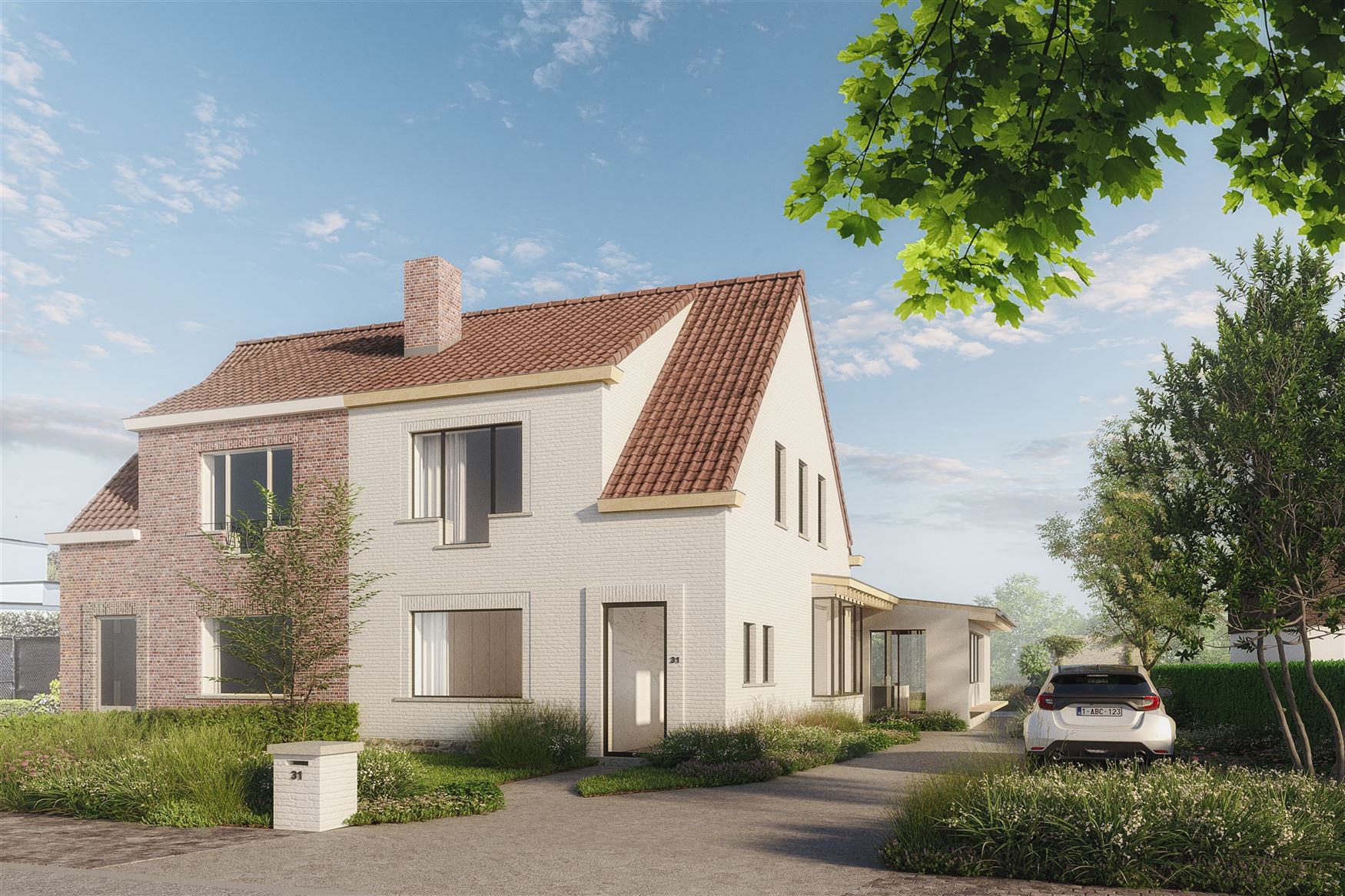 In de Broekstraat in Sint-Martens-Latem krijgt deze woning een volledige renovatie die charme, licht en hedendaags comfort samenbrengt. Een mooie oppo...