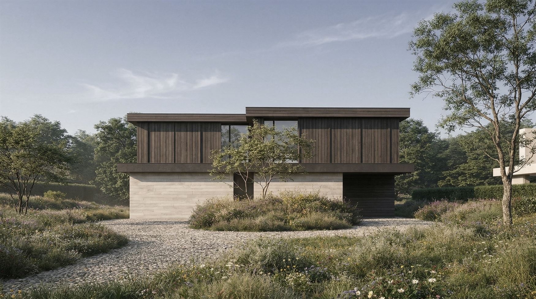 In Drongen komt AVELON. Vier architecturale woningen op een ligging die zelden vrijkomt. Rust, open zichten en ruimte vormen hier de basis.
De woning...