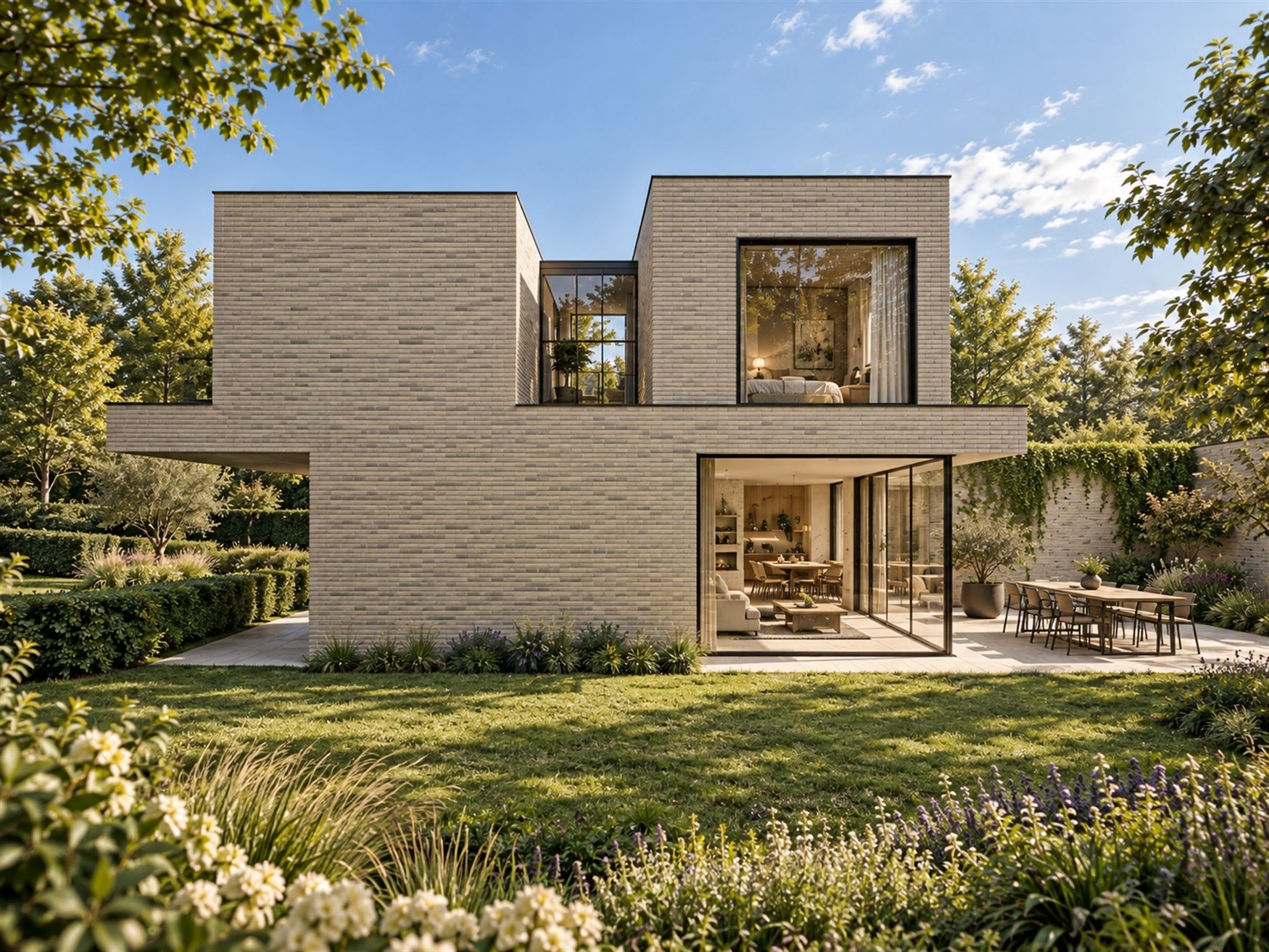 Een villa met jouw signatuur. Een eigen bos als decor.

In Eke krijgt jouw woondroom een indrukwekkend vertrekpunt: een domein van maar liefst 4.123...