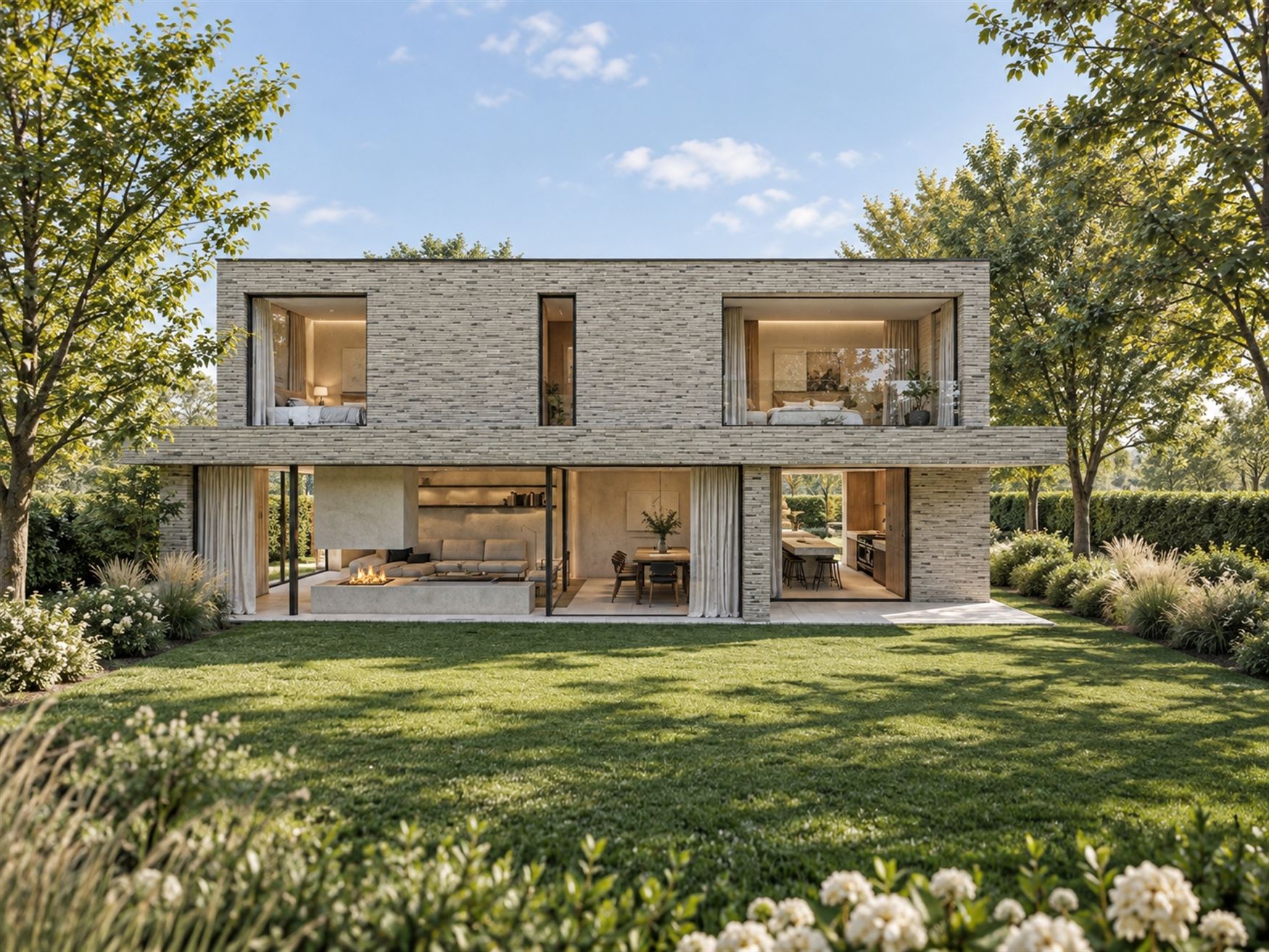 Een villa met jouw signatuur. Een eigen bos als decor.

In Eke krijgt jouw woondroom een indrukwekkend vertrekpunt: een domein van maar liefst 4.123...