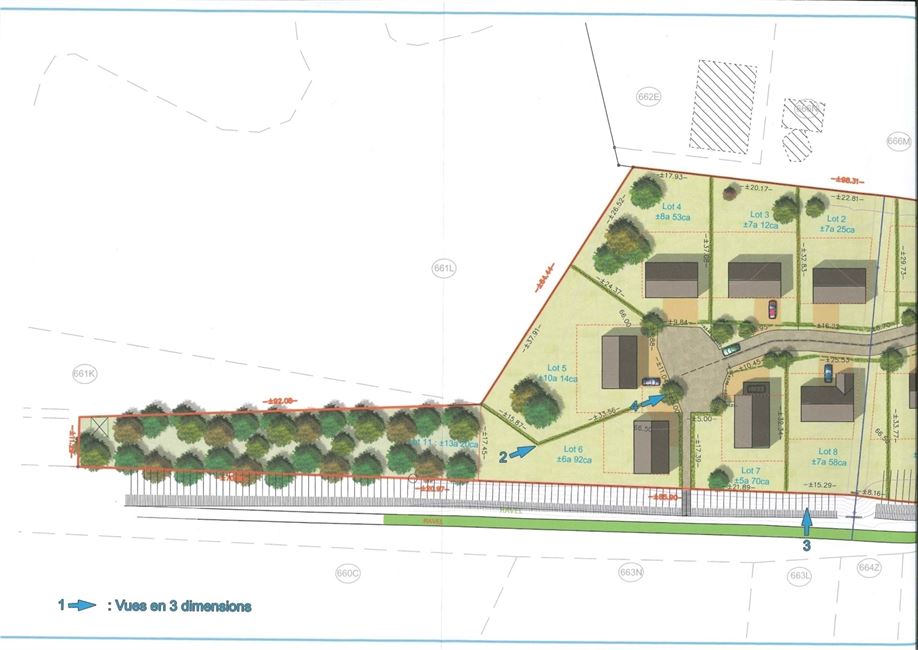 Nature quiétude pour ce lotissement de 9 terrains !