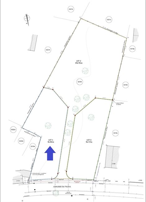 Magnif. terrain plein sud qui attend votre villa !