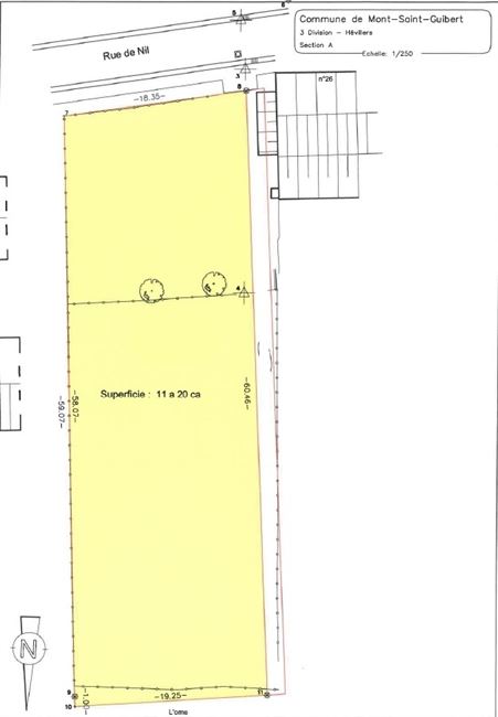 Très beau terrain pr villa contemporaine splendide !