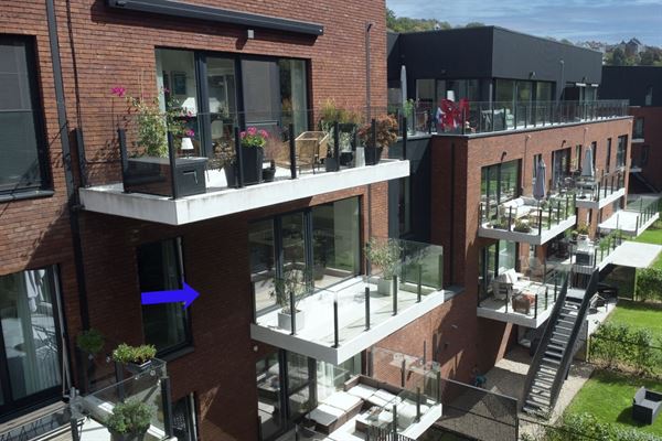FOADP 345.000€: Bel appart 2CH - PEB A - Terrasse plein Sud