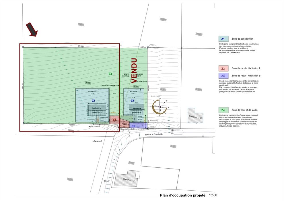 ABSIL Immobilière vous présente : Terrain à batir avec CU2 disponible