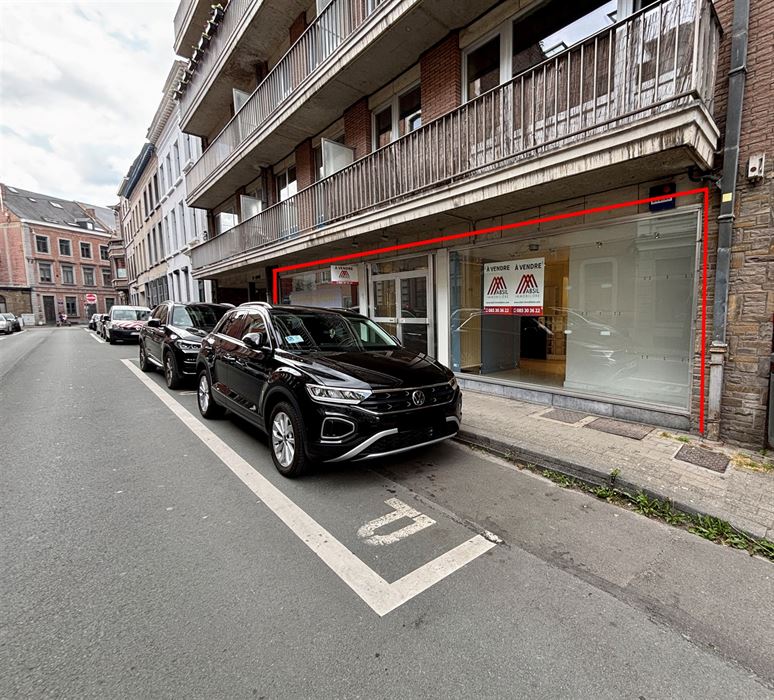 l'immobilière Absil vous présente un commerce en plein centre