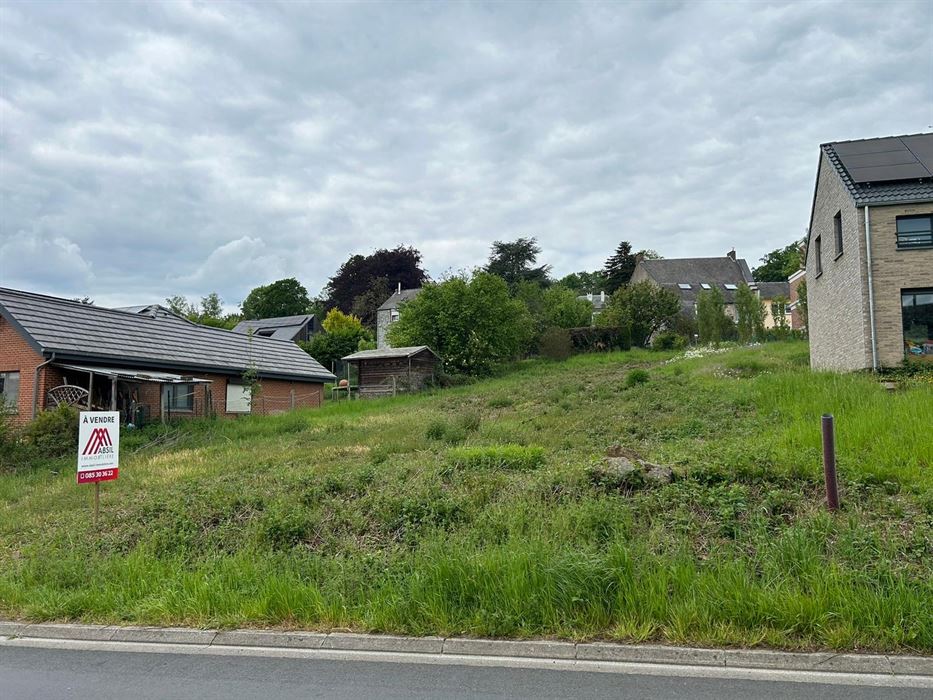 Absil Immobilière vous présente un terrain à bâtir