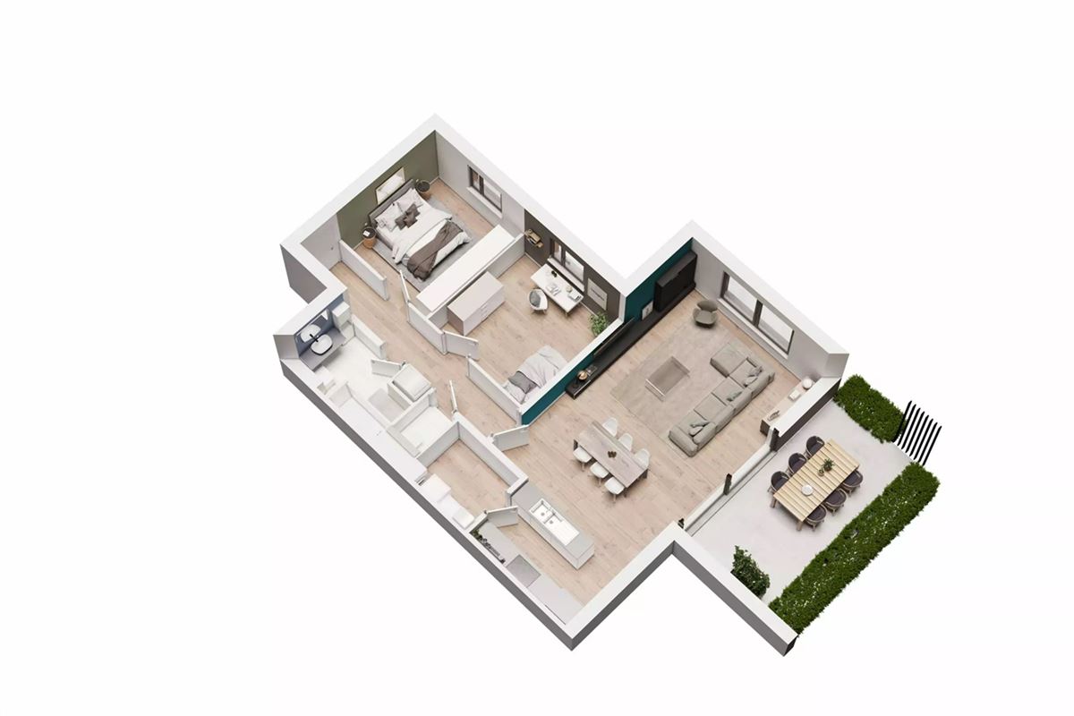 Image 19 : Appartement à 1350 ORP-LE-GRAND (Belgique) - Prix 288.150 €