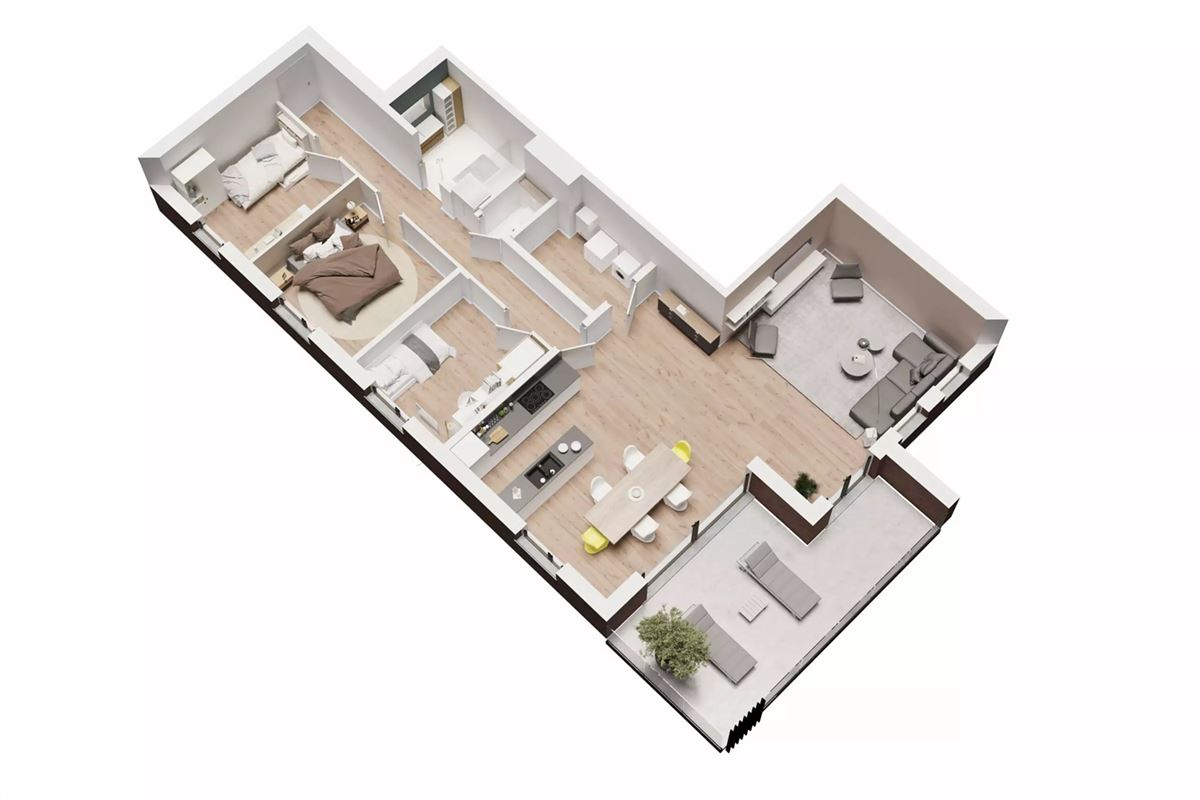 Image 19 : Appartement à 1350 ORP-LE-GRAND (Belgique) - Prix 373.650 €