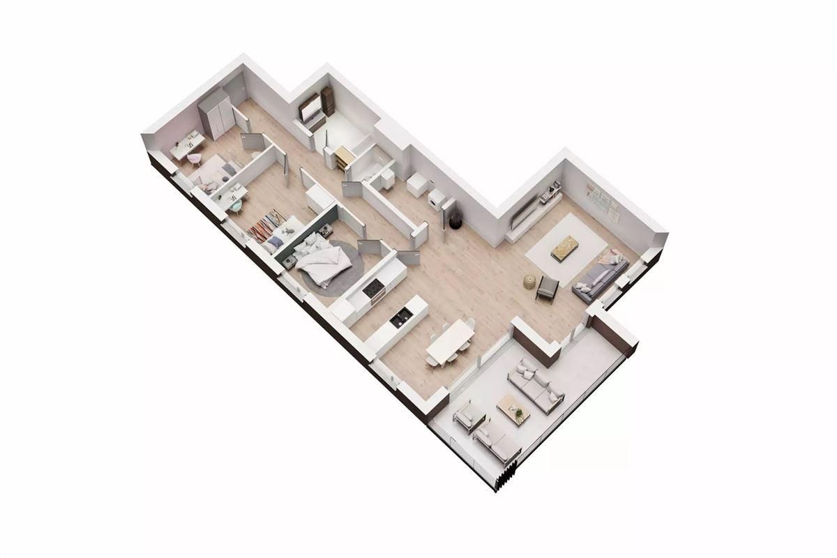 Image 19 : Appartement à 1350 ORP-LE-GRAND (Belgique) - Prix 288.150 €